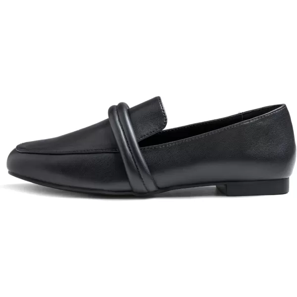 FEVERSOLE Women's Fashion Dress Comfort Low Heel Office Penny Loafer Flats