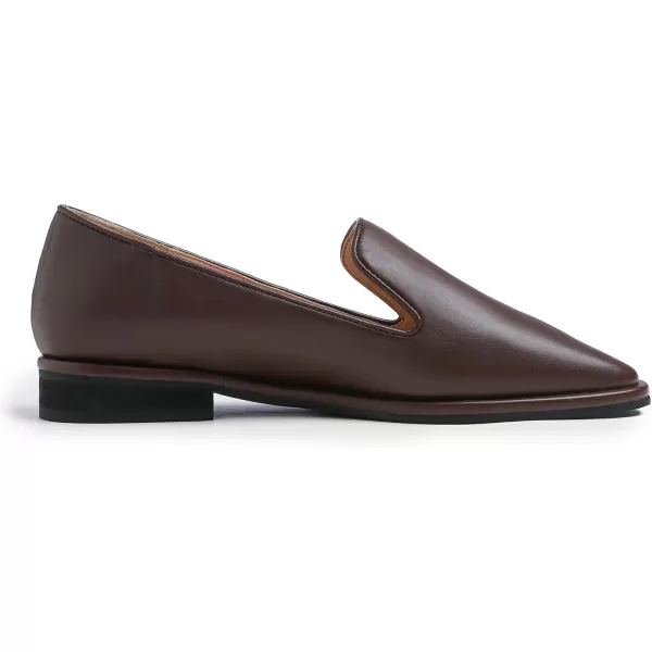 FEVERSOLE Women's Fashion Dress Comfort Low Heel Office Penny Loafer Flats