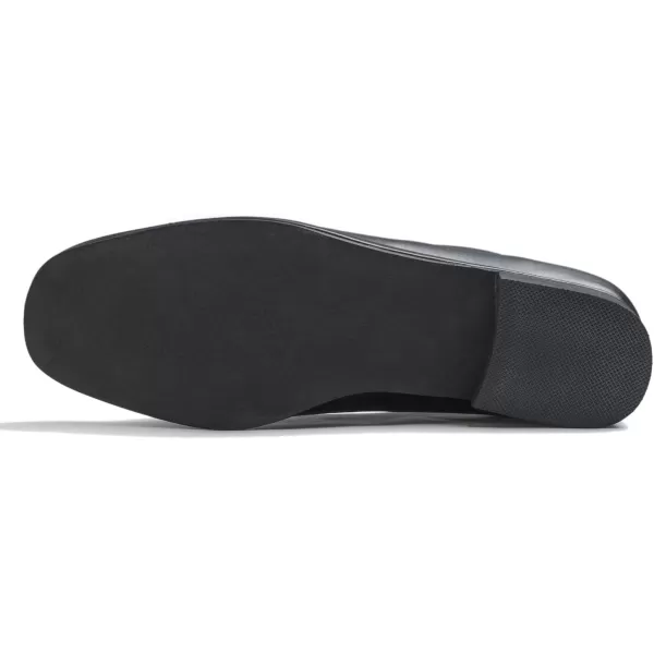 FEVERSOLE Women's Fashion Dress Comfort Low Heel Office Penny Loafer Flats