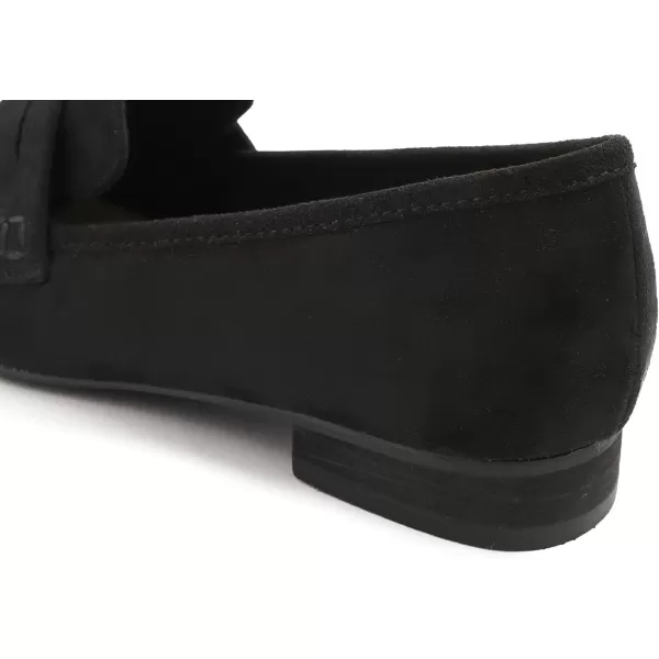 FEVERSOLE Women's Fashion Dress Comfort Low Heel Office Penny Loafer Flats