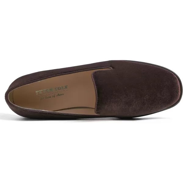 FEVERSOLE Women's Fashion Dress Comfort Low Heel Office Penny Loafer Flats