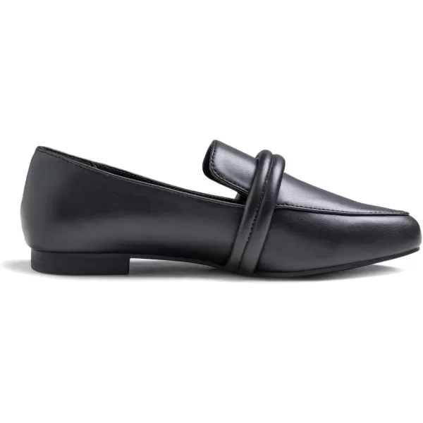 FEVERSOLE Women's Fashion Dress Comfort Low Heel Office Penny Loafer Flats