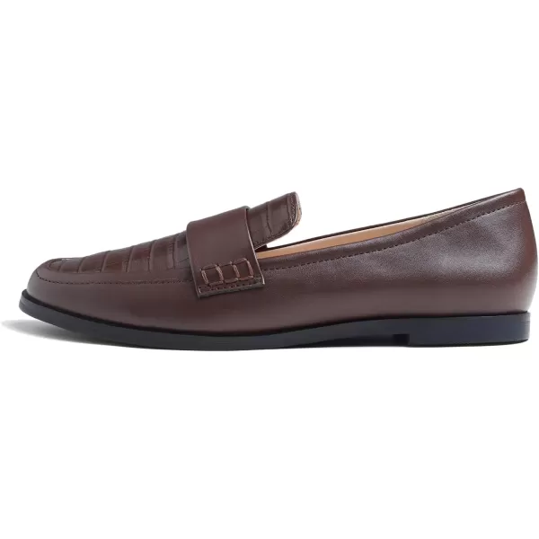 FEVERSOLE Women's Fashion Dress Comfort Low Heel Office Penny Loafer Flats