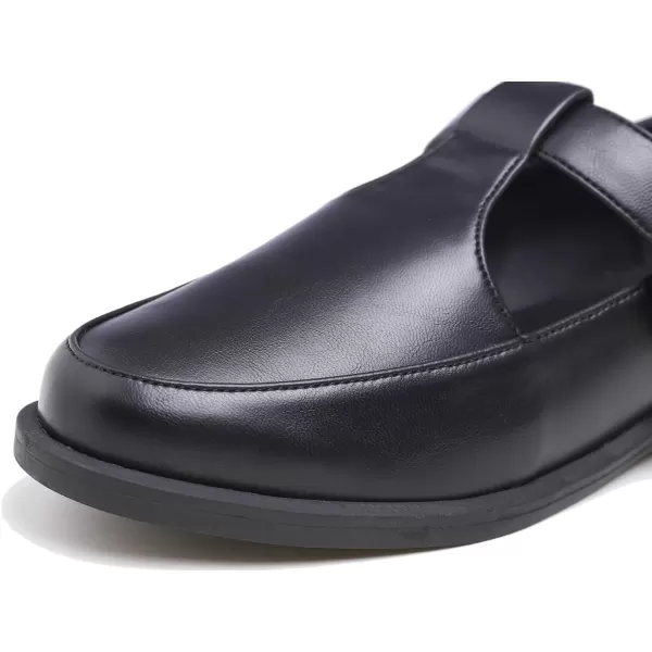 FEVERSOLE Women's Fashion Dress Comfort Low Heel Office Penny Loafer Flats