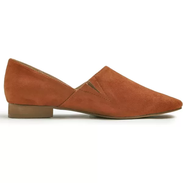 FEVERSOLE Women's Fashion Dress Comfort Low Heel Office Penny Loafer Flats