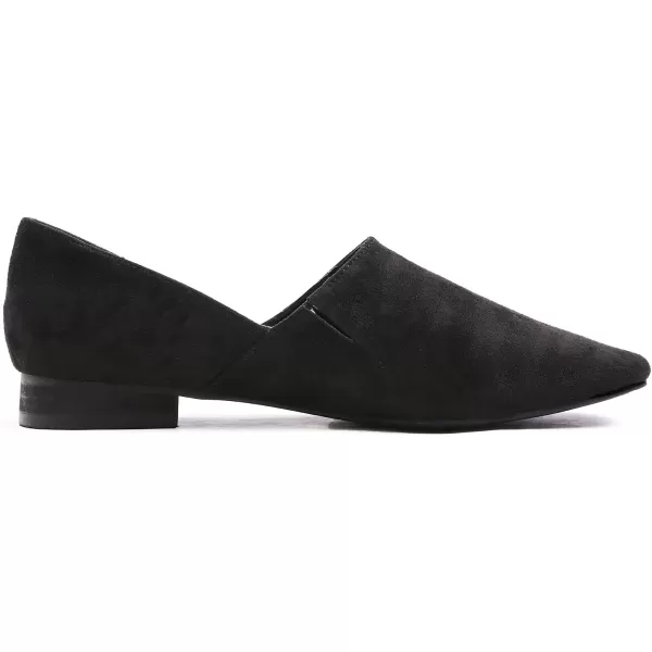 FEVERSOLE Women's Fashion Dress Comfort Low Heel Office Penny Loafer Flats