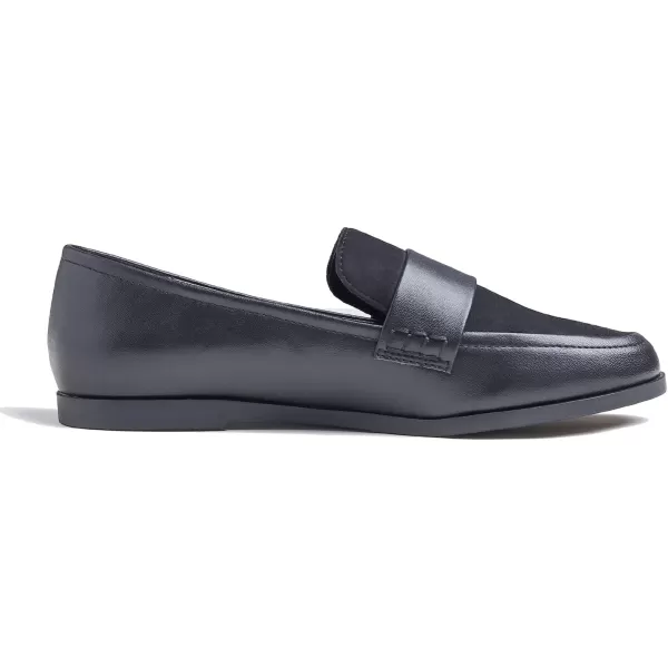 FEVERSOLE Women's Fashion Dress Comfort Low Heel Office Penny Loafer Flats