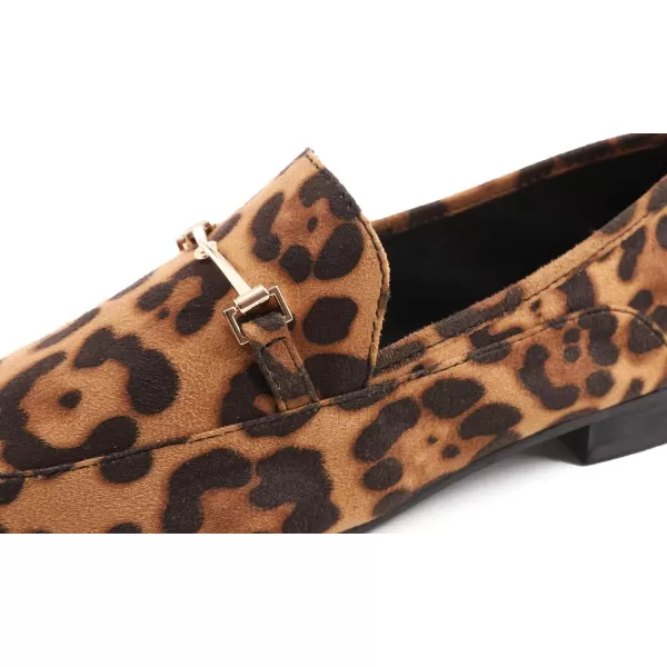 FEVERSOLE Women's Fashion Dress Comfort Low Heel Office Penny Loafer Flats