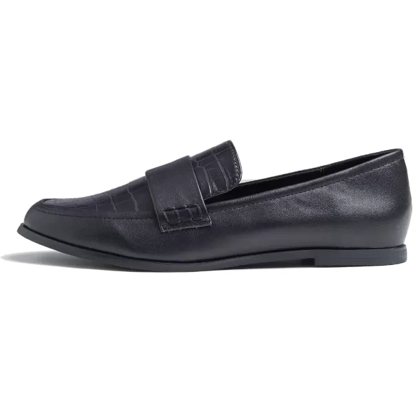 FEVERSOLE Women's Fashion Dress Comfort Low Heel Office Penny Loafer Flats