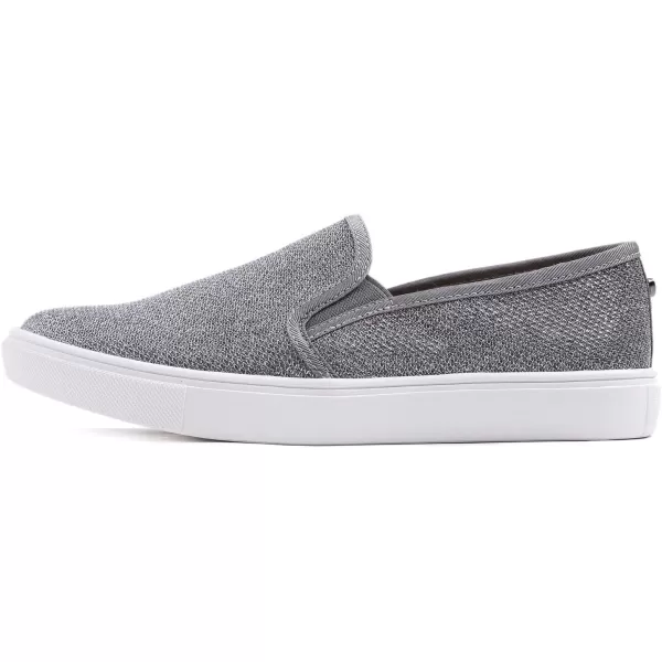 FEVERSOLE Women's Fashion Dress Sneakers Party Bling Casual Flats Embellished Shoes