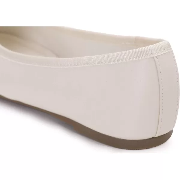 FEVERSOLE Women's Fashion Elastic Ankle Strap Shoes Round Toe Ballet Flat