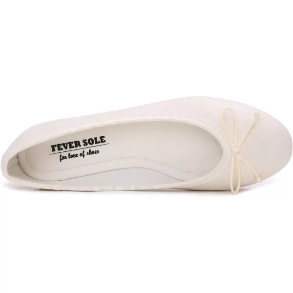 FEVERSOLE Women's Fashion Elastic Ankle Strap Shoes Round Toe Ballet Flat