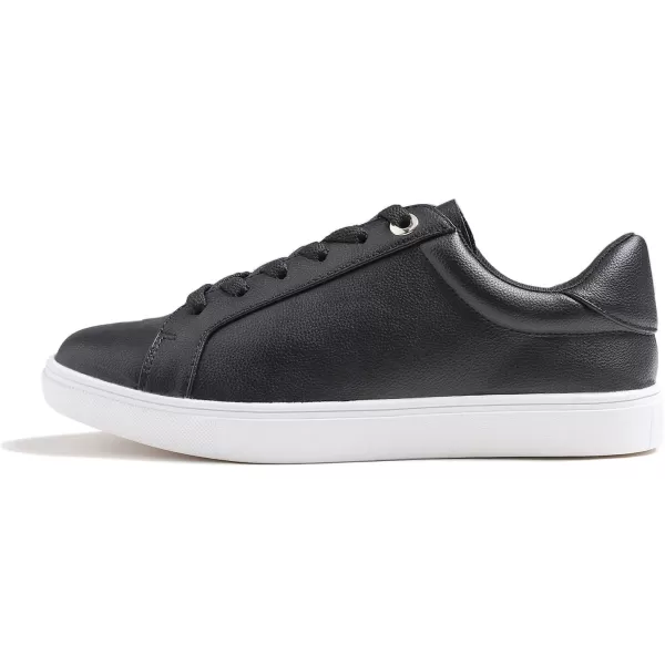 FEVERSOLE Women's Fashion Lightweight Spring Summer Vegan Leather Sneaker Casual Comfort Walking Shoes