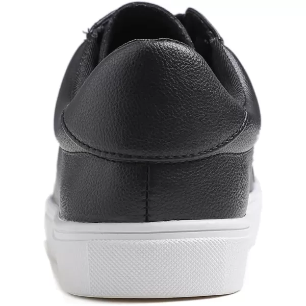 FEVERSOLE Women's Fashion Lightweight Spring Summer Vegan Leather Sneaker Casual Comfort Walking Shoes