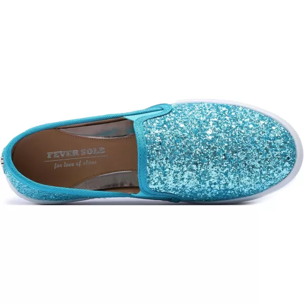FEVERSOLE Women's Fashion Slip-On Sneaker Casual Flat Loafers