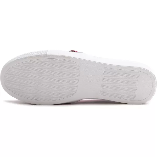 FEVERSOLE Women's Fashion Slip-On Sneaker Casual Flat Loafers