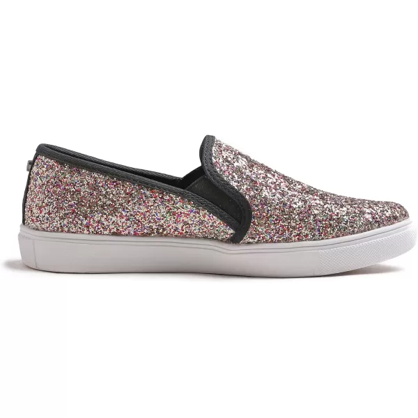 FEVERSOLE Women's Fashion Slip-On Sneaker Casual Flat Loafers