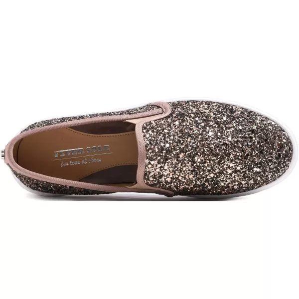 FEVERSOLE Women's Fashion Slip-On Sneaker Casual Flat Loafers