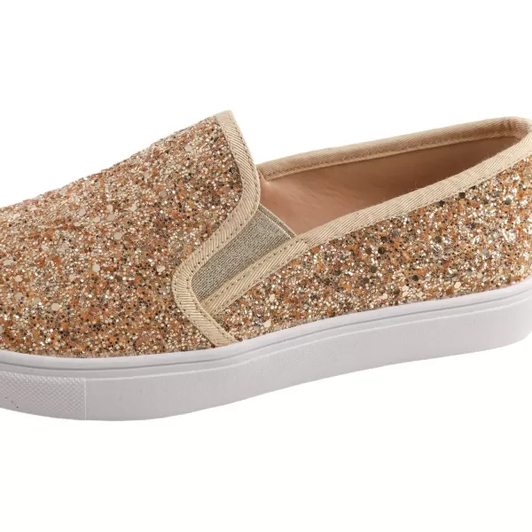 FEVERSOLE Women's Fashion Slip-On Sneaker Casual Flat Loafers