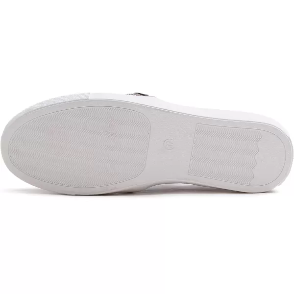 FEVERSOLE Women's Fashion Slip-On Sneaker Casual Flat Loafers