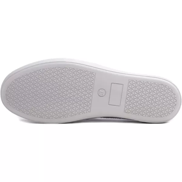 FEVERSOLE Women's Fashion Slip On Sneaker Casual Platform Loafers