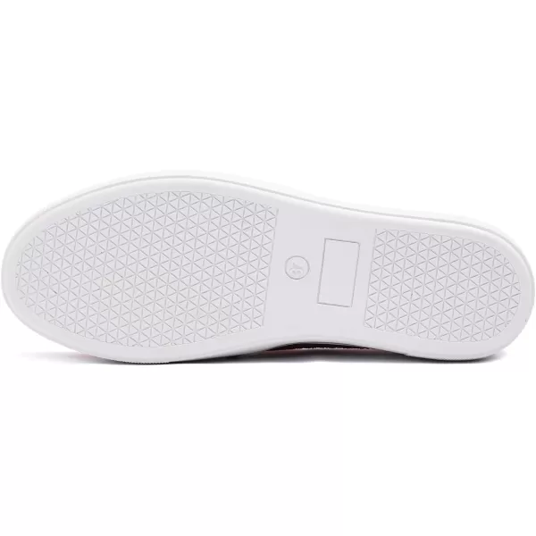 FEVERSOLE Women's Fashion Slip On Sneaker Casual Platform Loafers