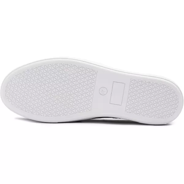 FEVERSOLE Women's Fashion Slip On Sneaker Casual Platform Loafers