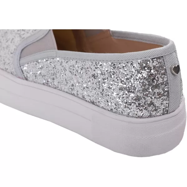 FEVERSOLE Women's Fashion Slip On Sneaker Casual Platform Loafers