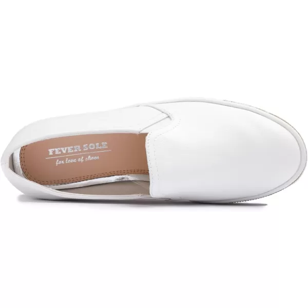 FEVERSOLE Women's Fashion Sparkle Platform Rhinestone Party Holiday Wedding Sneakers