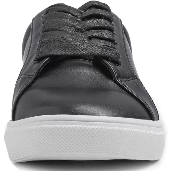 FEVERSOLE Women's Featured PU Leather Colorful Lace-Up Sneaker