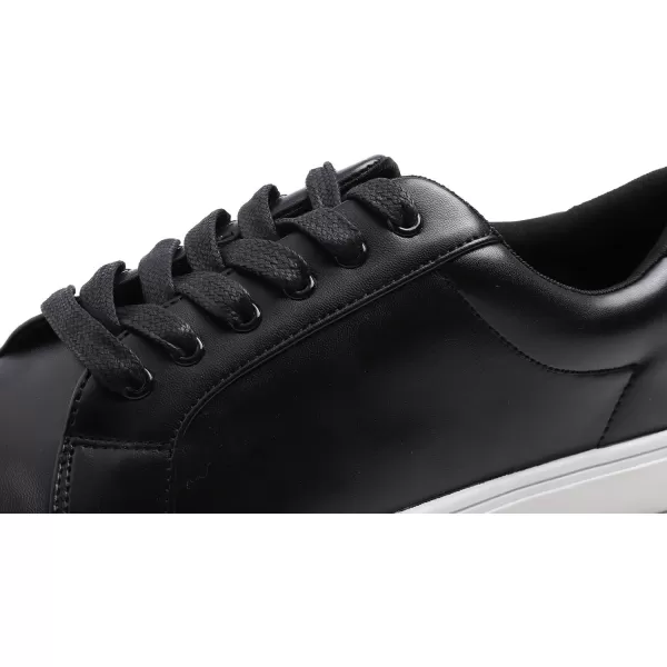 FEVERSOLE Women's Featured PU Leather Colorful Lace-Up Sneaker