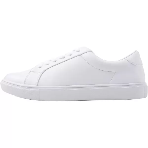 FEVERSOLE Women's Featured PU Leather Colorful Lace-Up Sneaker