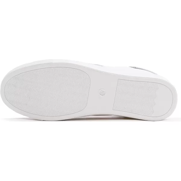 FEVERSOLE Women's Featured PU Leather Colorful Lace-Up Sneaker