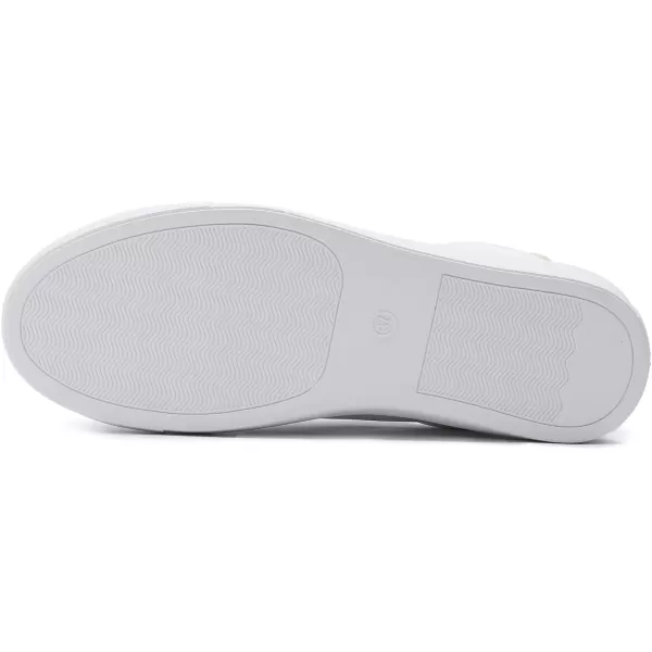 FEVERSOLE Women's Featured PU Leather Colorful Lace-Up Sneaker