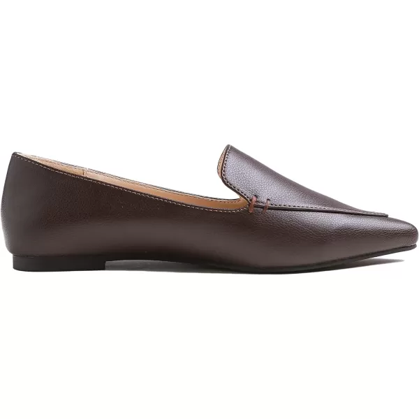 FEVERSOLE Women's Loafer Flat Pointed Fashion Slip On Comfort Driving Office Shoes