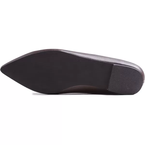 FEVERSOLE Women's Loafer Flat Pointed Fashion Slip On Comfort Driving Office Shoes