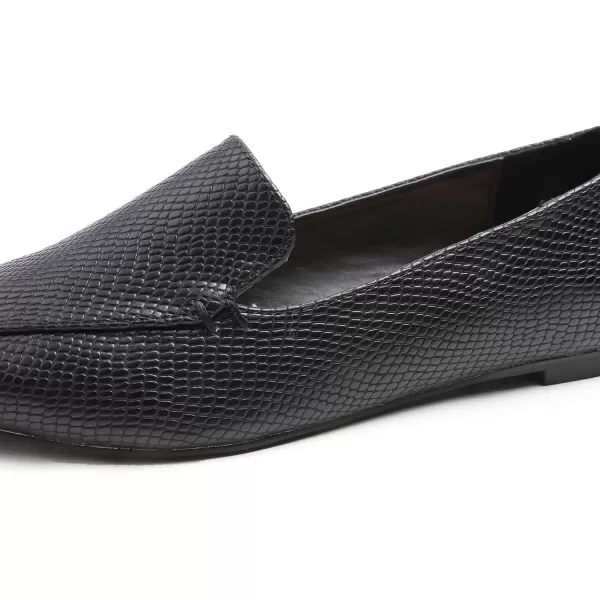 FEVERSOLE Women's Loafer Flat Pointed Fashion Slip On Comfort Driving Office Shoes