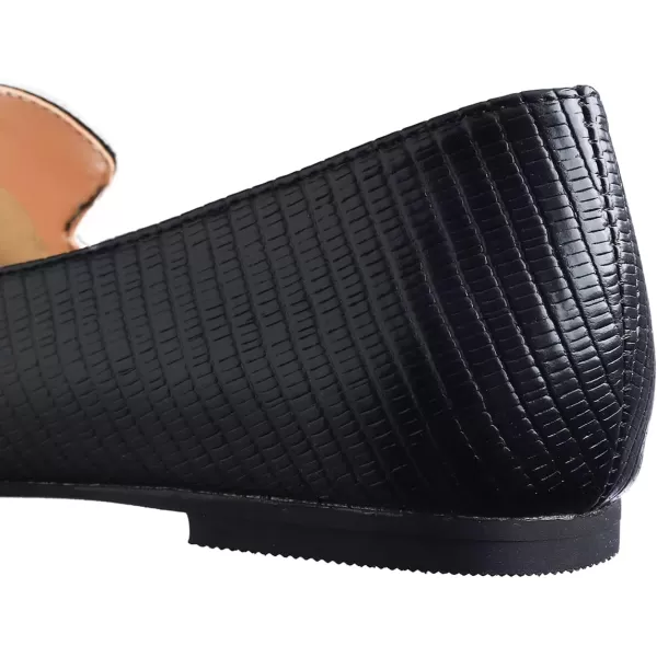 FEVERSOLE Women's Loafer Flat Pointed Fashion Slip On Comfort Driving Office Shoes