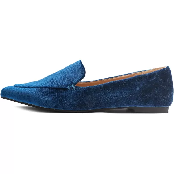 FEVERSOLE Women's Loafer Flat Pointed Fashion Slip On Comfort Driving Office Shoes
