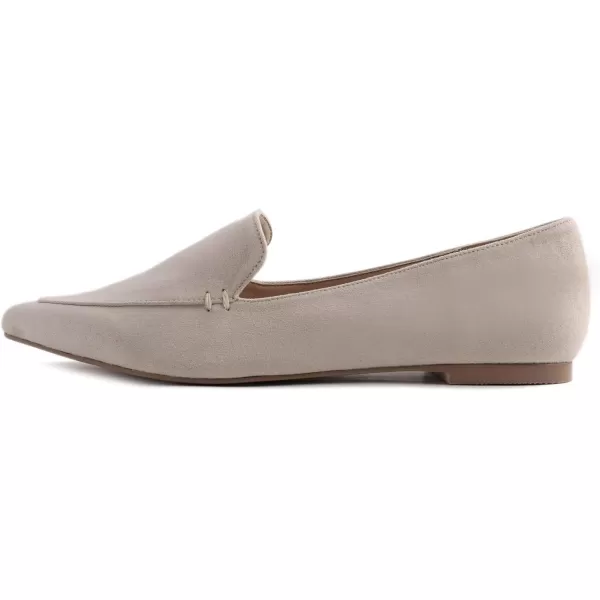 FEVERSOLE Women's Loafer Flat Pointed Fashion Slip On Comfort Driving Office Shoes