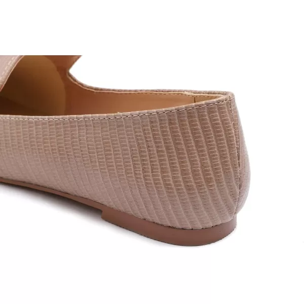 FEVERSOLE Women's Loafer Flat Pointed Fashion Slip On Comfort Driving Office Shoes