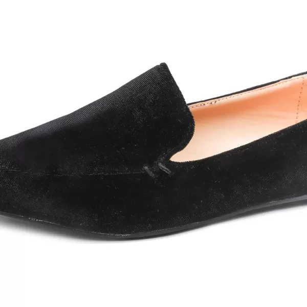 FEVERSOLE Women's Loafer Flat Pointed Fashion Slip On Comfort Driving Office Shoes