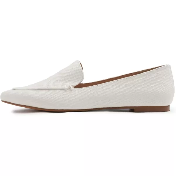 FEVERSOLE Women's Loafer Flat Pointed Fashion Slip On Comfort Driving Office Shoes
