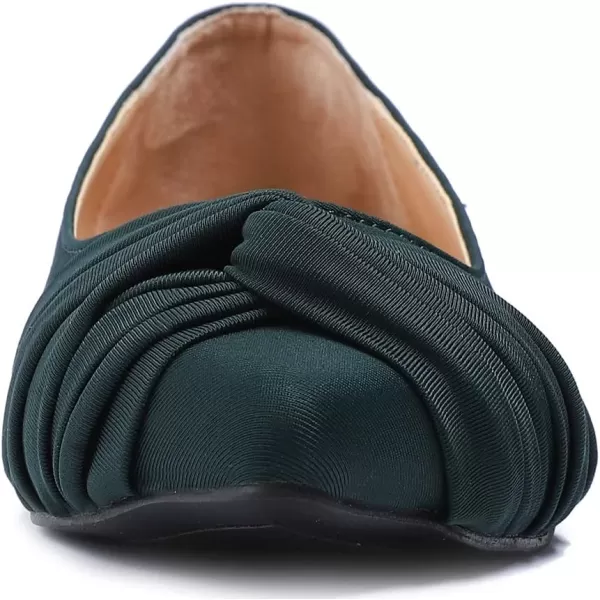 FEVERSOLE Women's Loafer Flat Pointed Fashion Slip On Comfort Driving Office Shoes