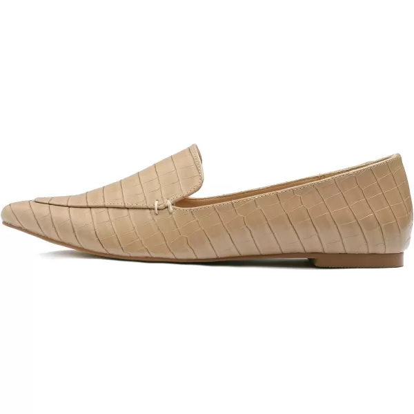 FEVERSOLE Women's Loafer Flat Pointed Fashion Slip On Comfort Driving Office Shoes
