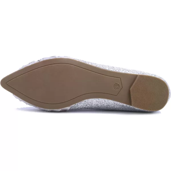 FEVERSOLE Women's Loafer Flat Pointed Fashion Slip On Comfort Driving Office Shoes