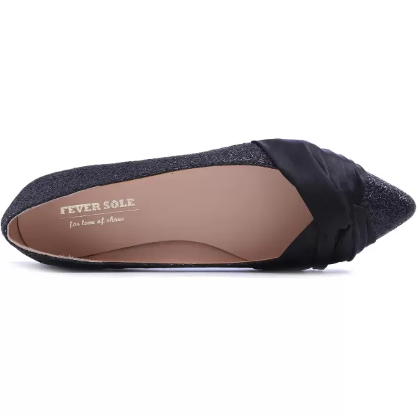 FEVERSOLE Women's Loafer Flat Pointed Fashion Slip On Comfort Driving Office Shoes