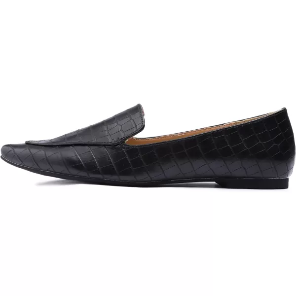 FEVERSOLE Women's Loafer Flat Pointed Fashion Slip On Comfort Driving Office Shoes