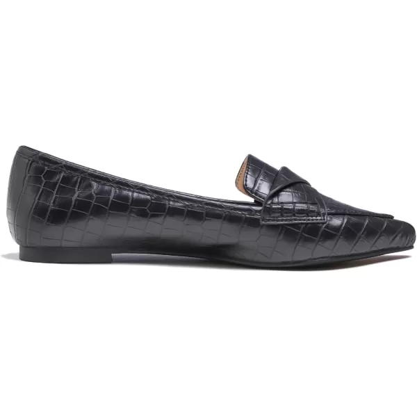 FEVERSOLE Women's Loafer Flat Pointed Fashion Slip On Comfort Driving Office Shoes