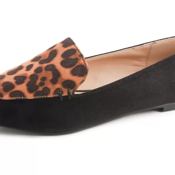 FEVERSOLE Women's Loafer Flat Pointed Fashion Slip On Comfort Driving Office Shoes